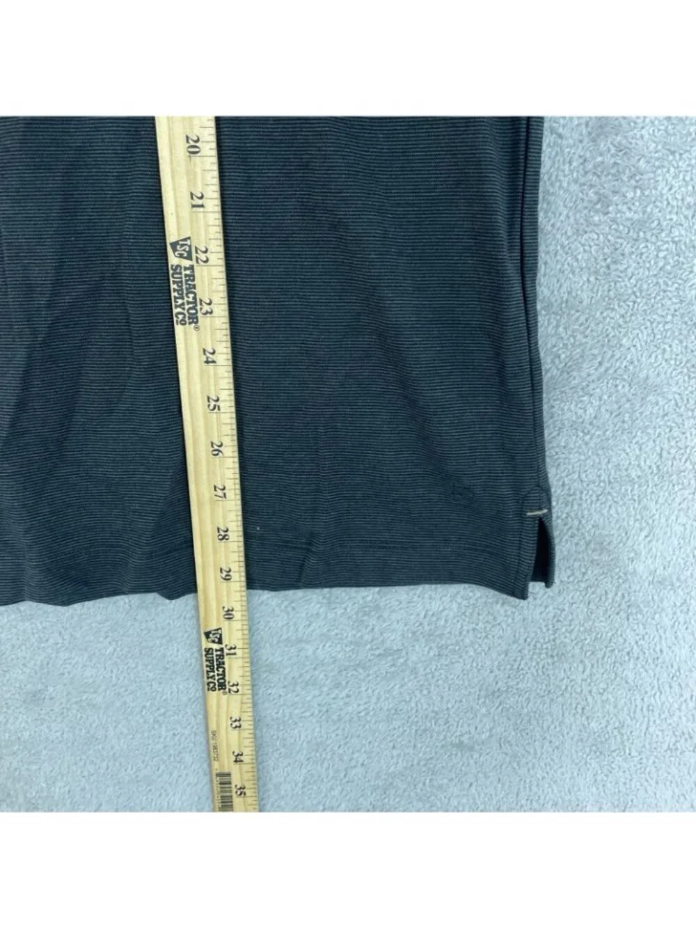 NWOT Banana Republic Men's M Luxe Touch Tee Shirt 100% Cotton Black Striped